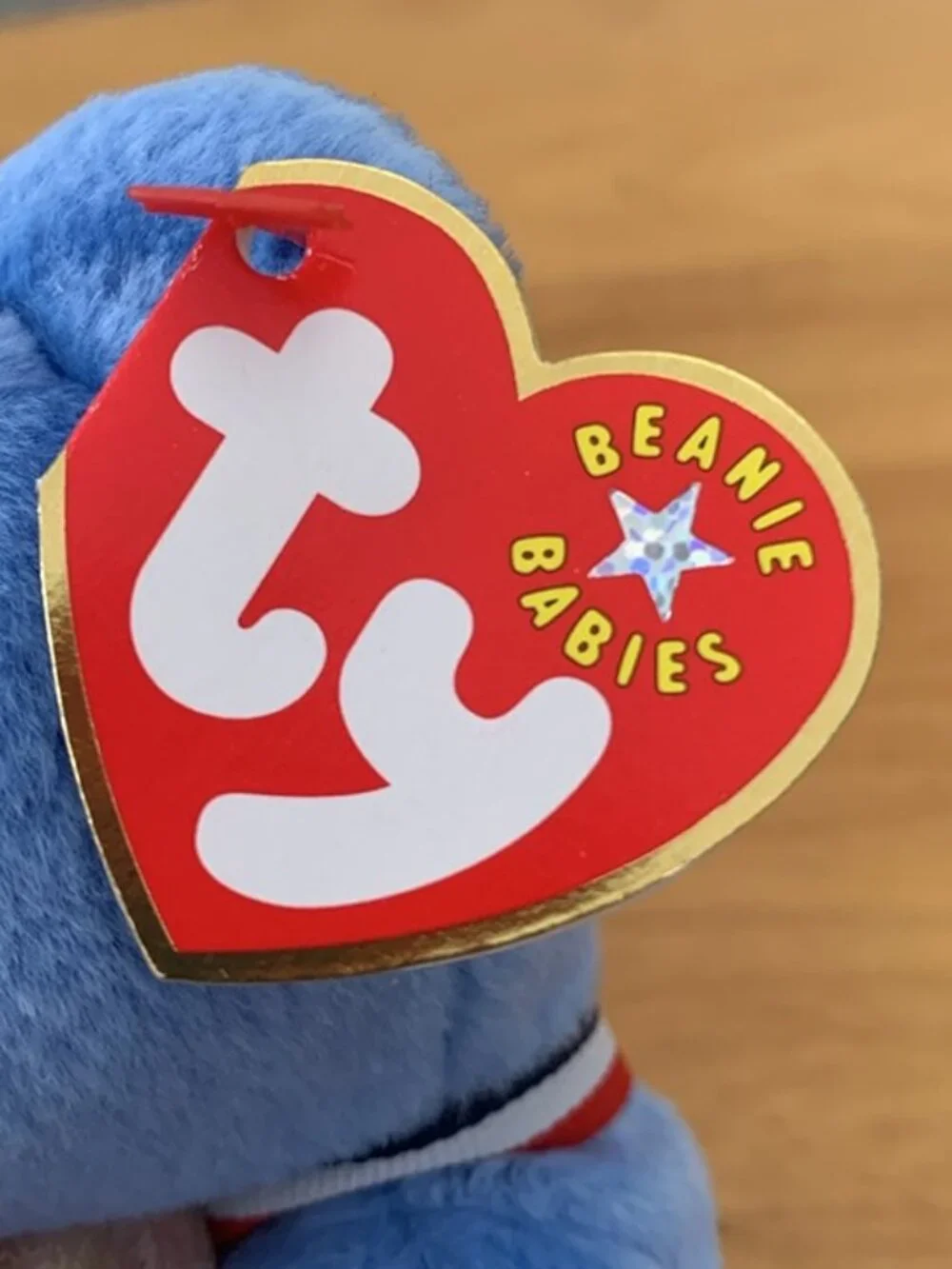 Ty Beanie Baby 9/11 Memorial 4506 America 2001 Patriotic Teddy Bear EUC